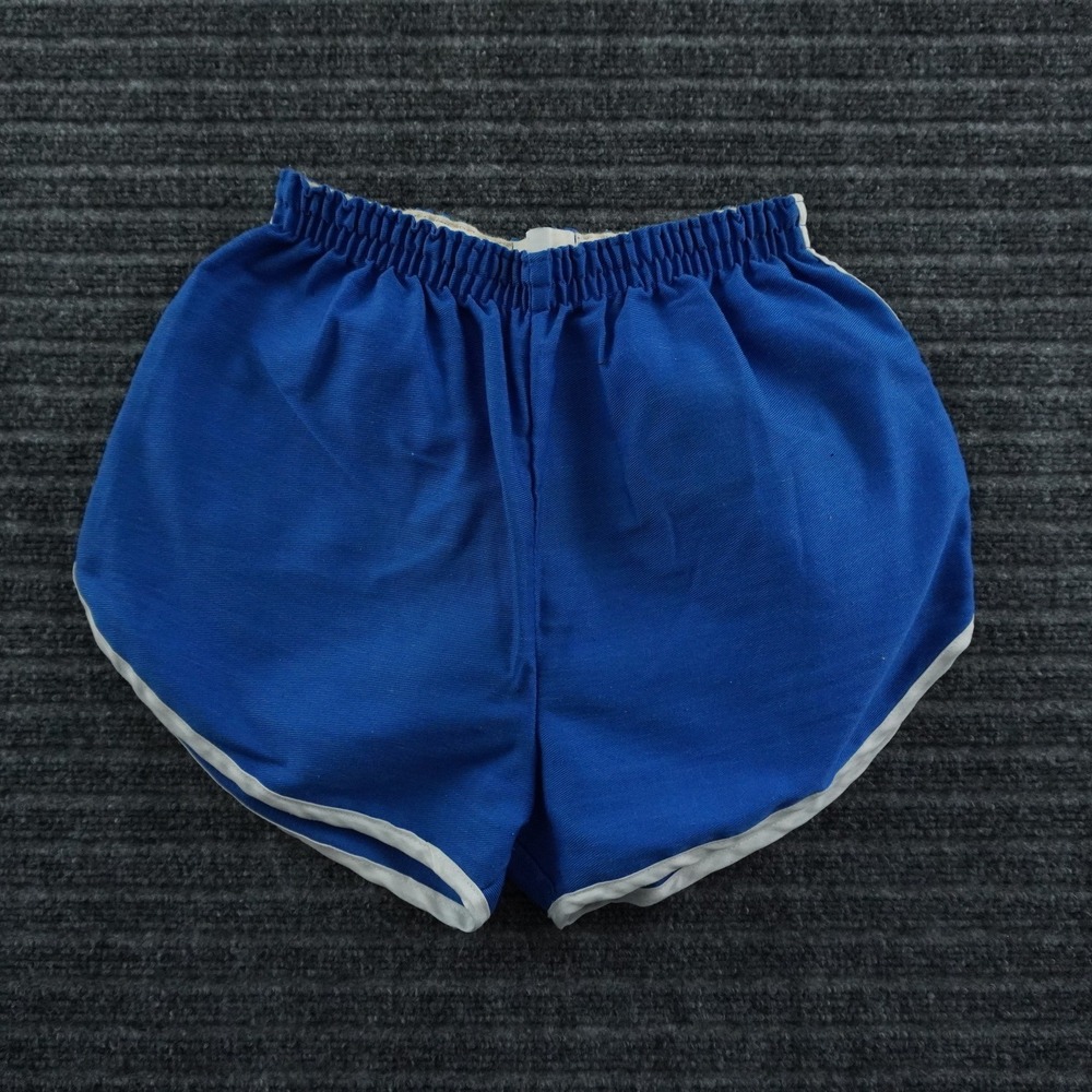 Kings Road Athletic Shorts Mens Small Blue Vintage 60s Dolphin Hem